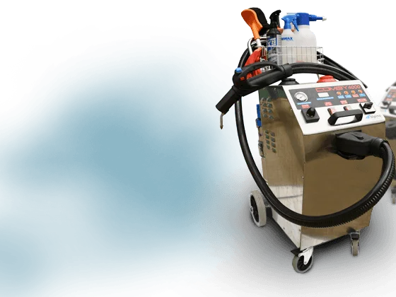 Parní čisticí stroje MaxDrive s příslušenstvím