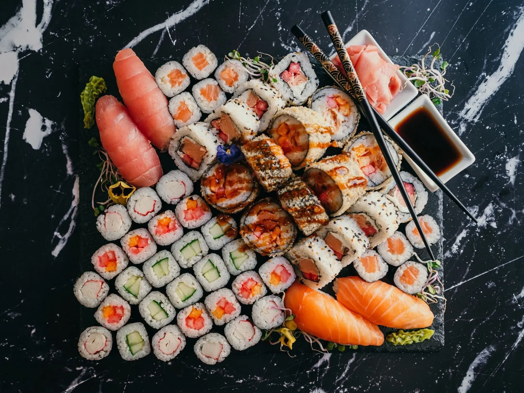 Fotka z webu Sushi Hub (objednávkový web)