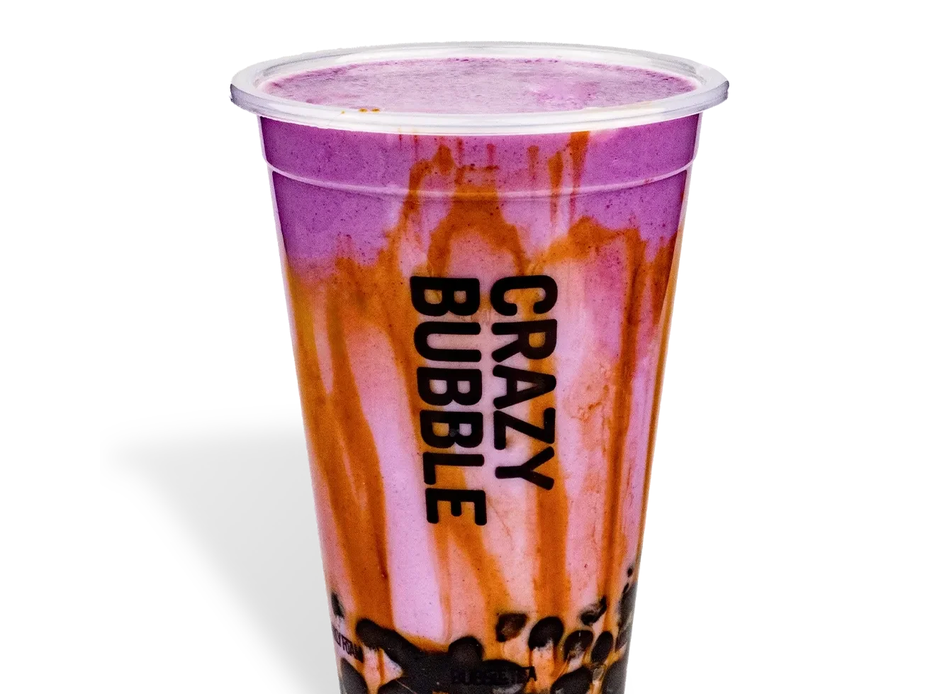 Nápoj Brown Sugar Taro z nabídky Crazy Bubble