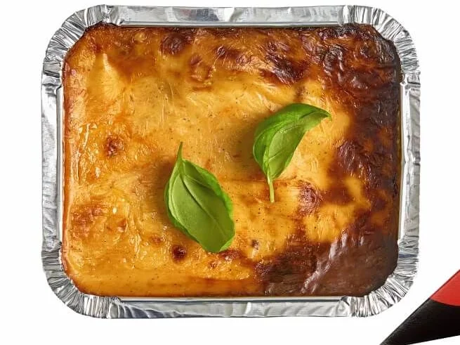 Lasagne z nabídky Poe-Poe