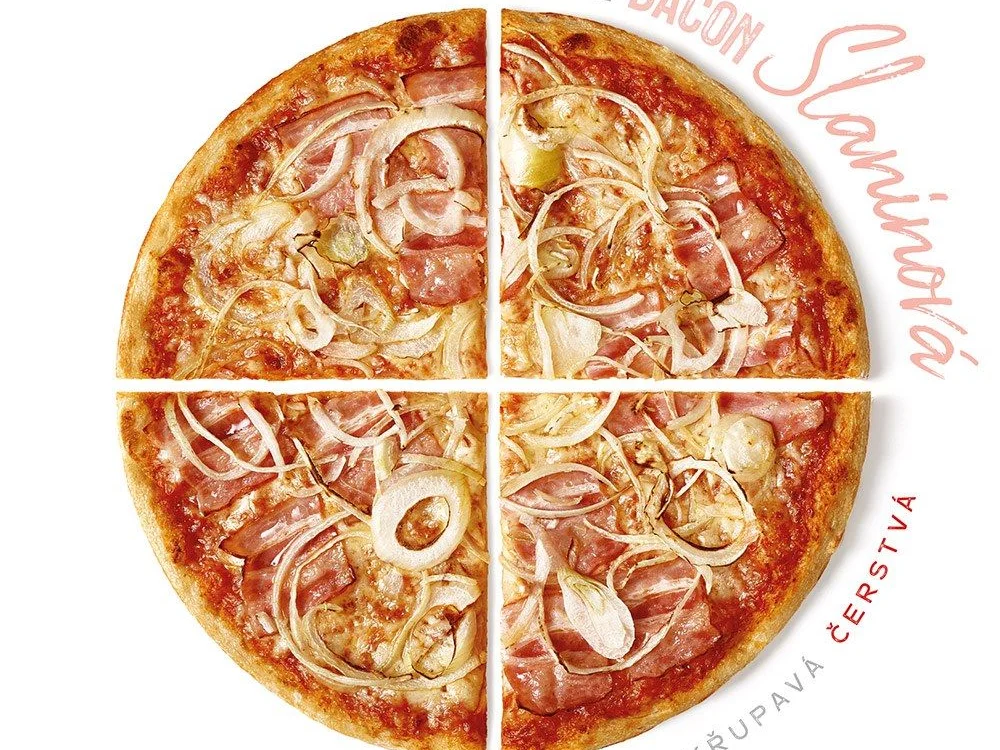 Pizza Slaninová z nabídky Poe-Poe