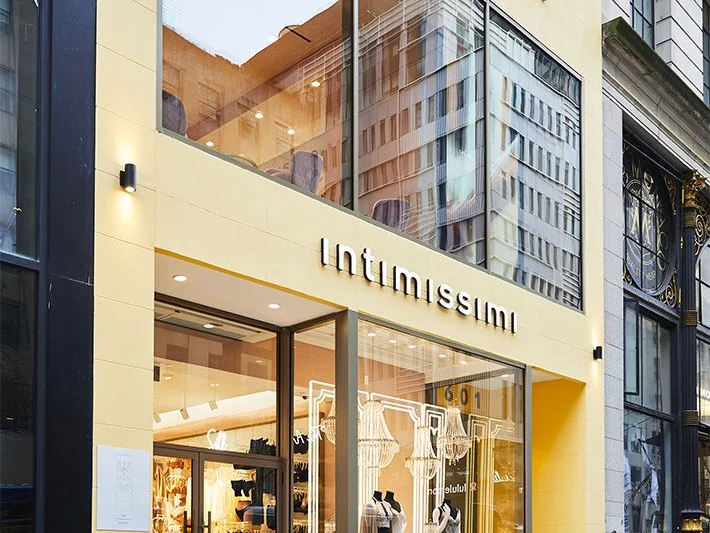 Prodejna Intimissimi v New Yorku