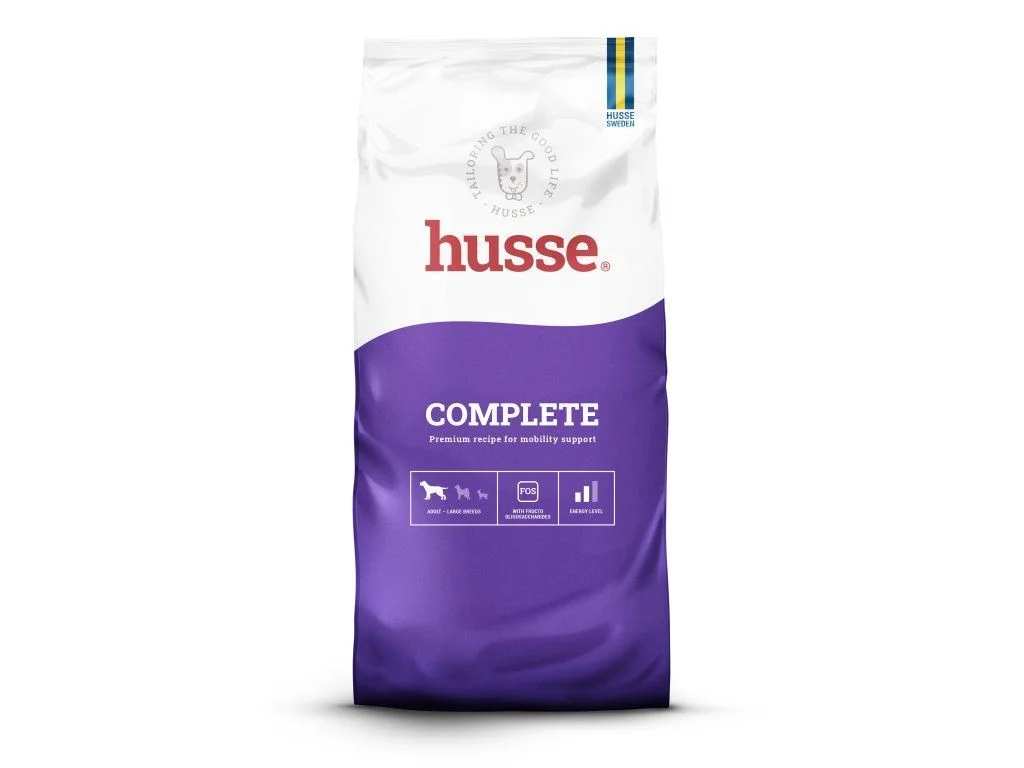 Granule Husse Complete pro psy velkých plemen, balení 15 kg