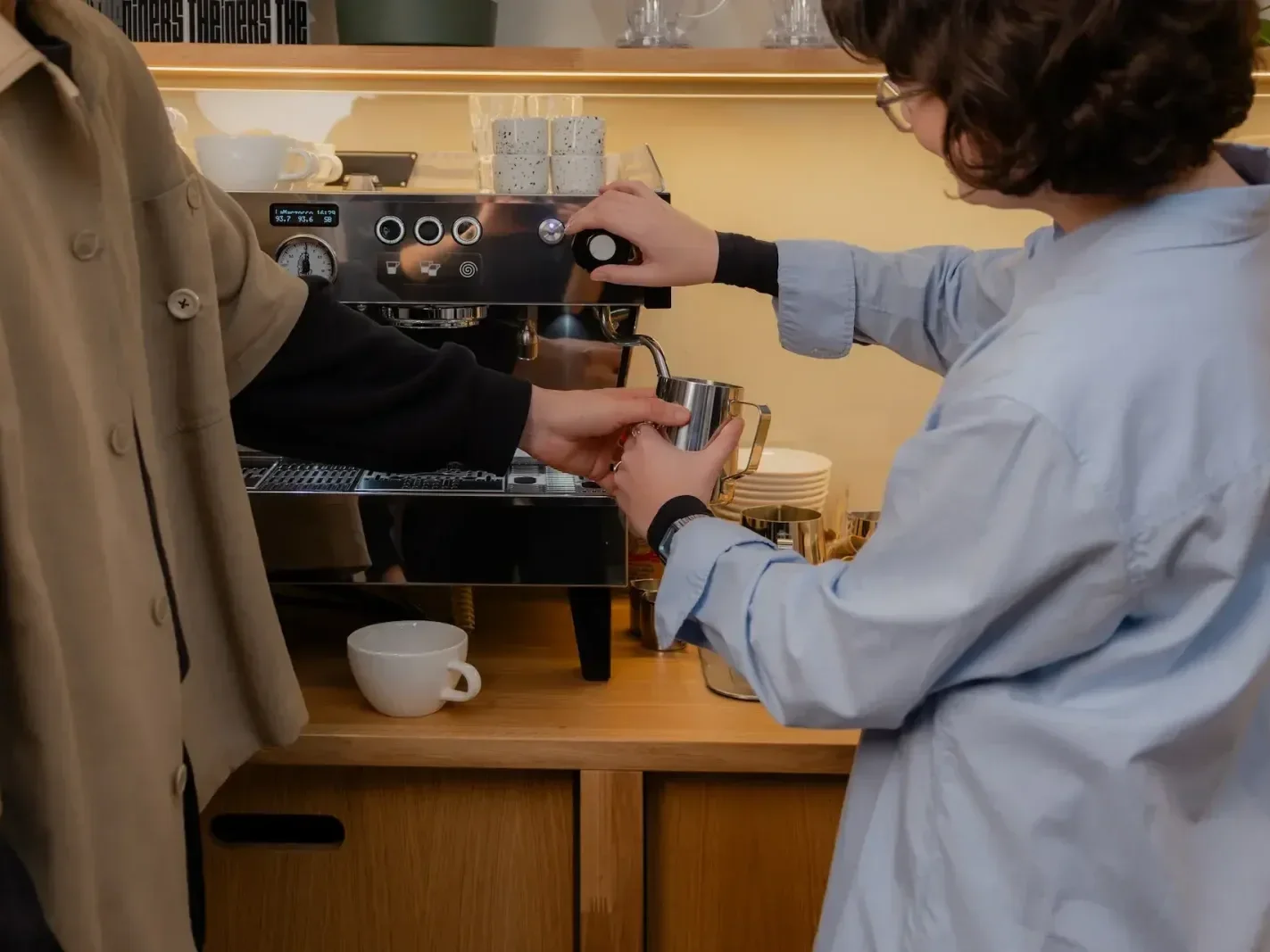 Školení baristy na La Marzocco
